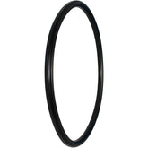 Angled view of 24 x 1 3/8 in. Solid (Flat-Free) Wheelchair Inner Tube Insert